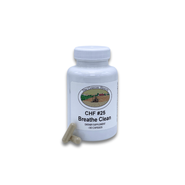 CHF #25 Breathe Clean 100 Capsules