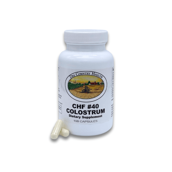 CHF #40 Colostrum 100 Capsules