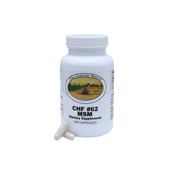 CHF #62 MSM 120 Capsules