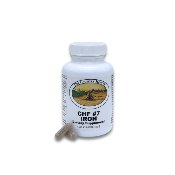 CHF #7 Iron 120 Capsules