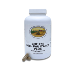 CHF #74 SOD-Pau D'Arco Plus 180 Capsules