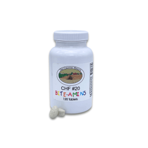 CHF #20 Bite-Amins 120 Tablets